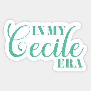 Cecile Era AG Sticker